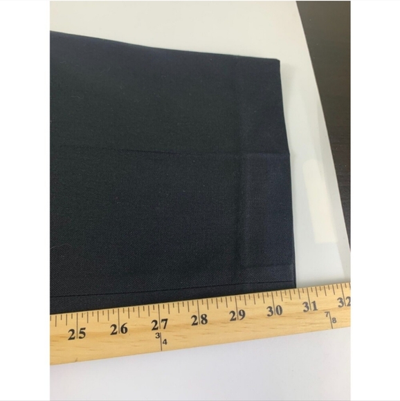 J Peterman Glamour Pants Silk Black Pleated Trouser - Picture 13 of 14